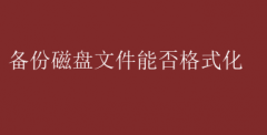 备份磁盘文件：能否安全格式化解析
