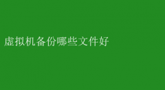 虚拟机备份：关键文件选择指南